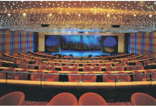 Teatro a bordo del MSC Sinfonia